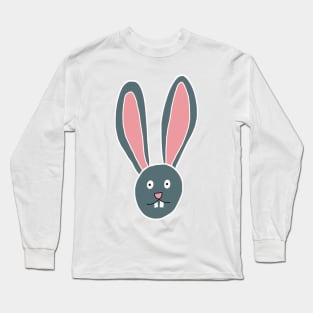 The Terrified Bunny Long Sleeve T-Shirt